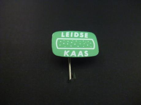 Leidse kaas ( kaassoort met minder vet dan Goudse kaas, logo) groen